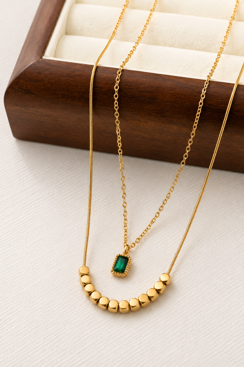 Emerald Vine Necklace