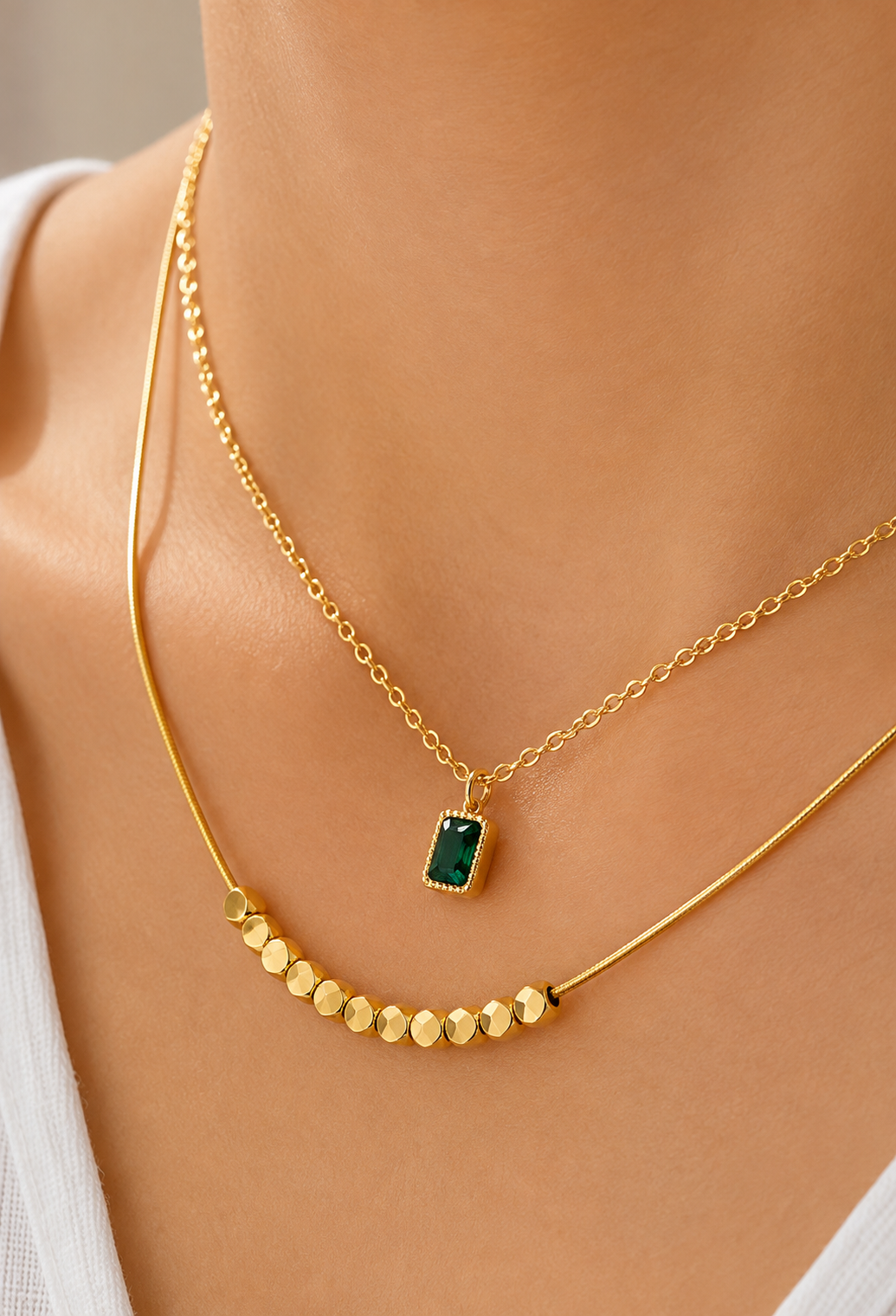 Emerald Vine Necklace