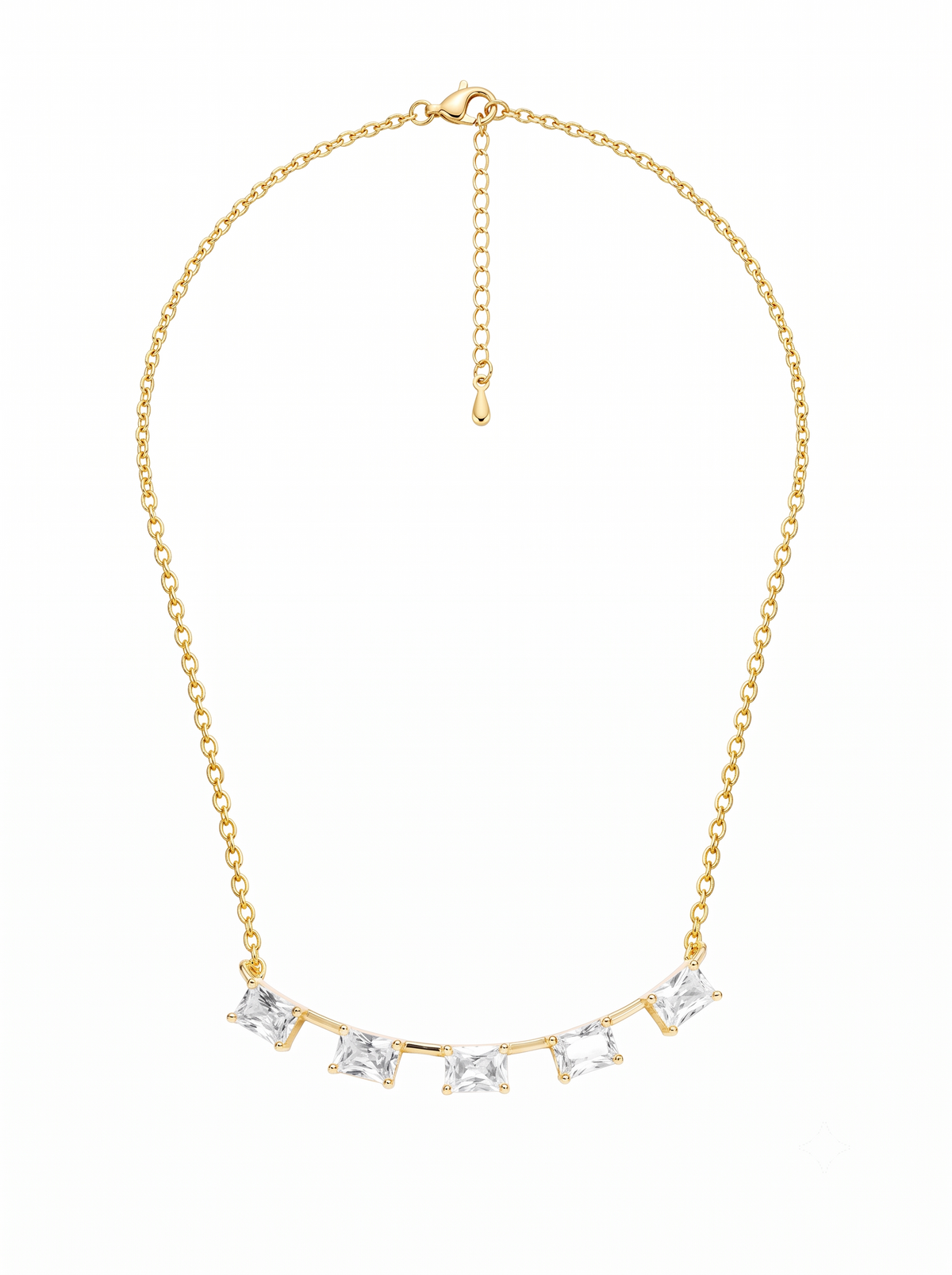 Brass Gold-Plated Necklace