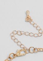 Women Gold-Toned Gold-Plated Stone Necklace