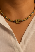 Brass Bohemian Necklace