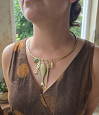 Fish Hasli Statement Bohemian Necklace