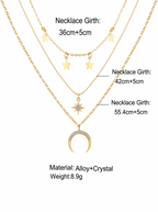 Gold-Plated Layered Necklace