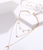 Gold-Plated Layered Necklace
