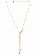 Flow Tide Cascade Curve Y Necklace