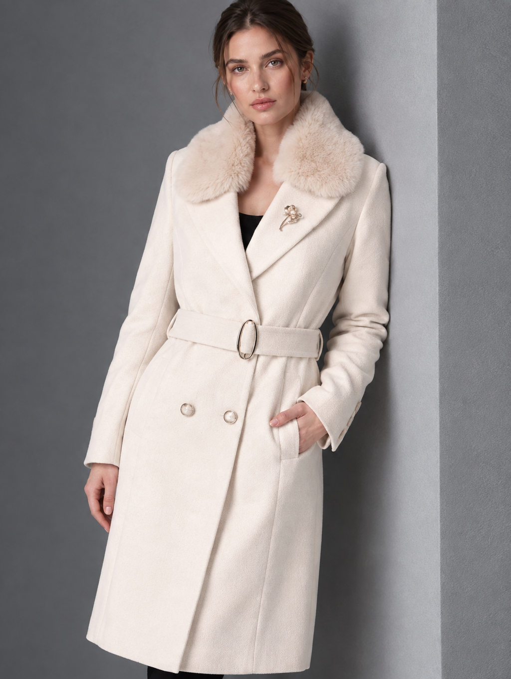 Lapel Collar Long Sleeves