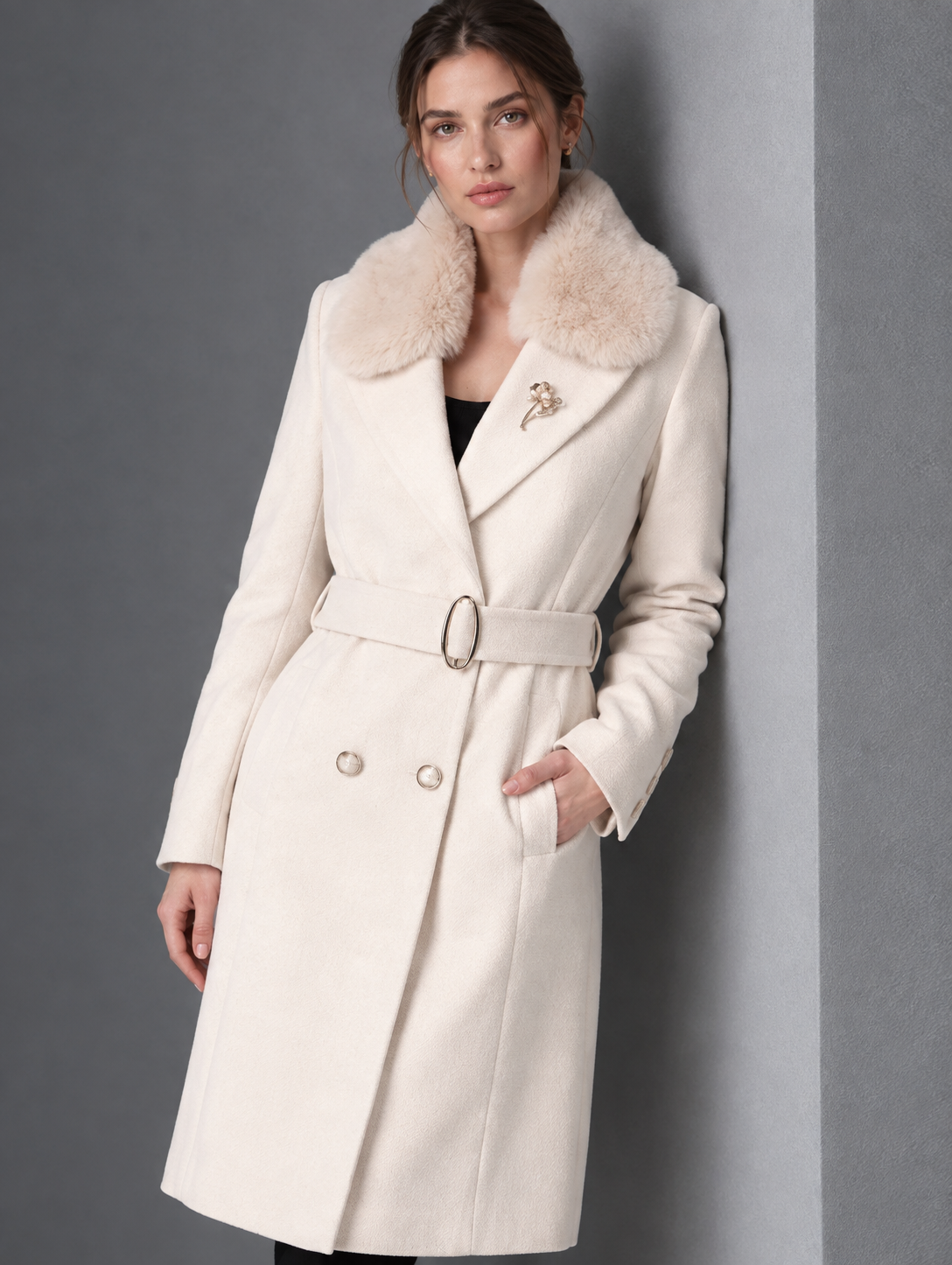 Lapel Collar Long Sleeves