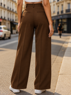 Women Smart High-Rise Korean Pants