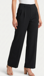 Women Relaxed High-Rise Easy Wash Pleated Trousers