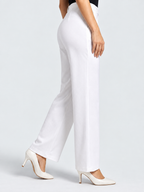Women Relaxed High-Rise Easy Wash Pleated Trousers