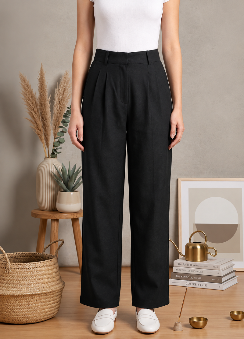 Women Pleated Trousers