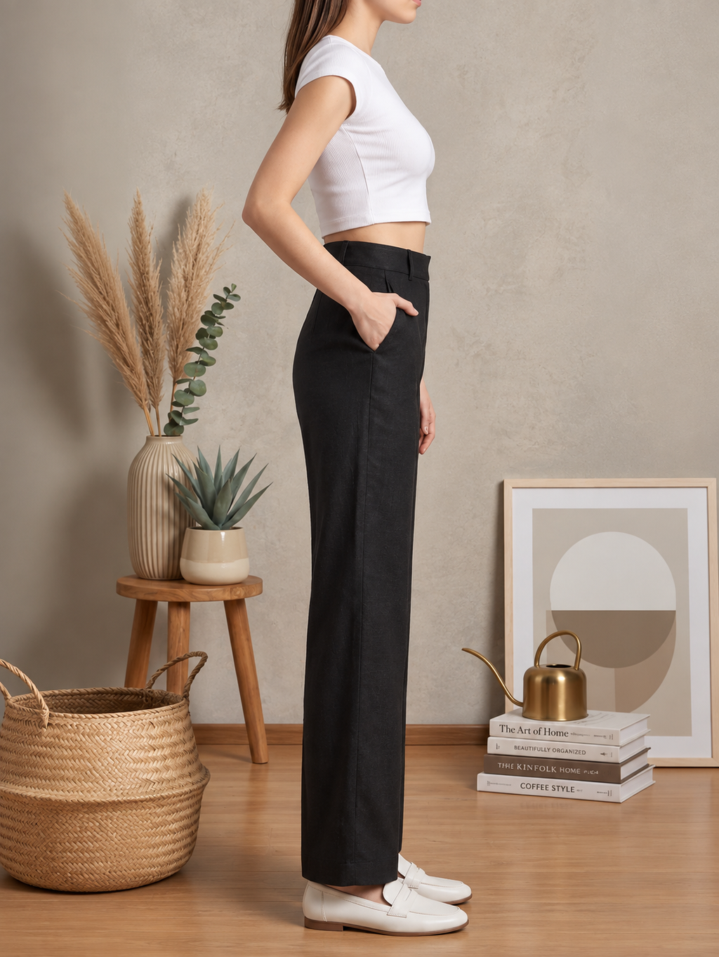 Women Pleated Trousers