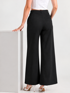 Women Straight Fit High-Rise Trousers