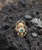 Statement Beetle Eyeball Ring