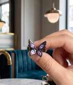 Amethyst Monarch Ring