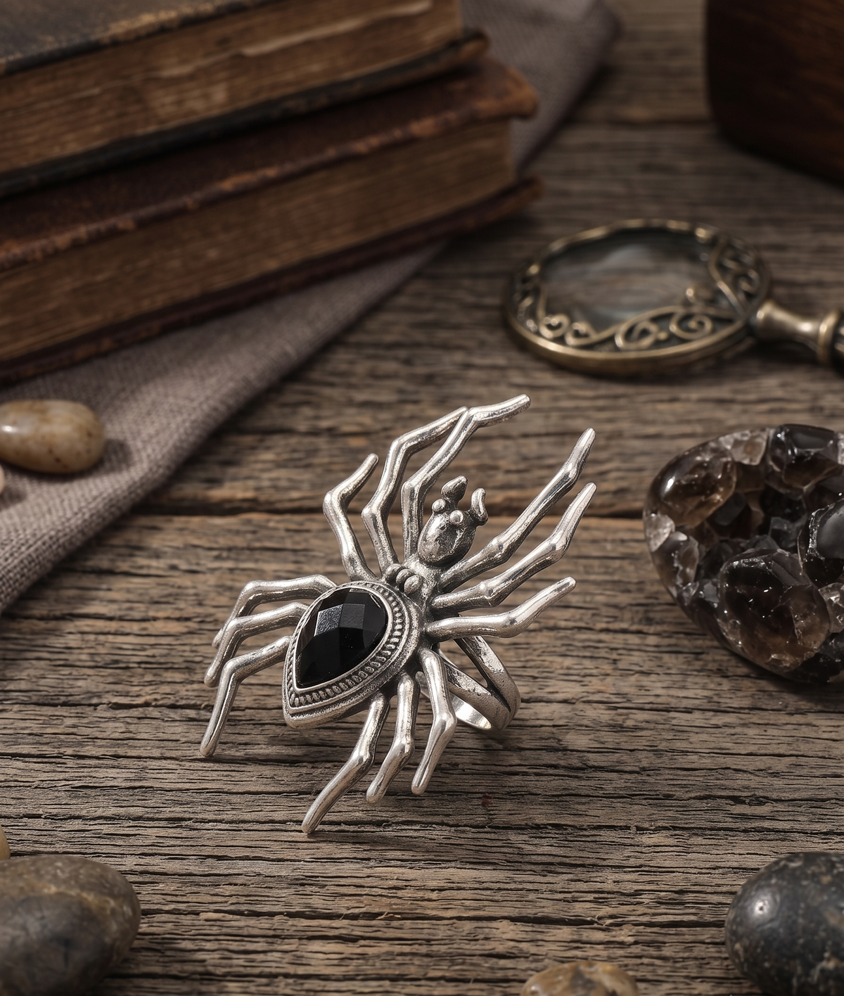 Midnight Weaver Ring