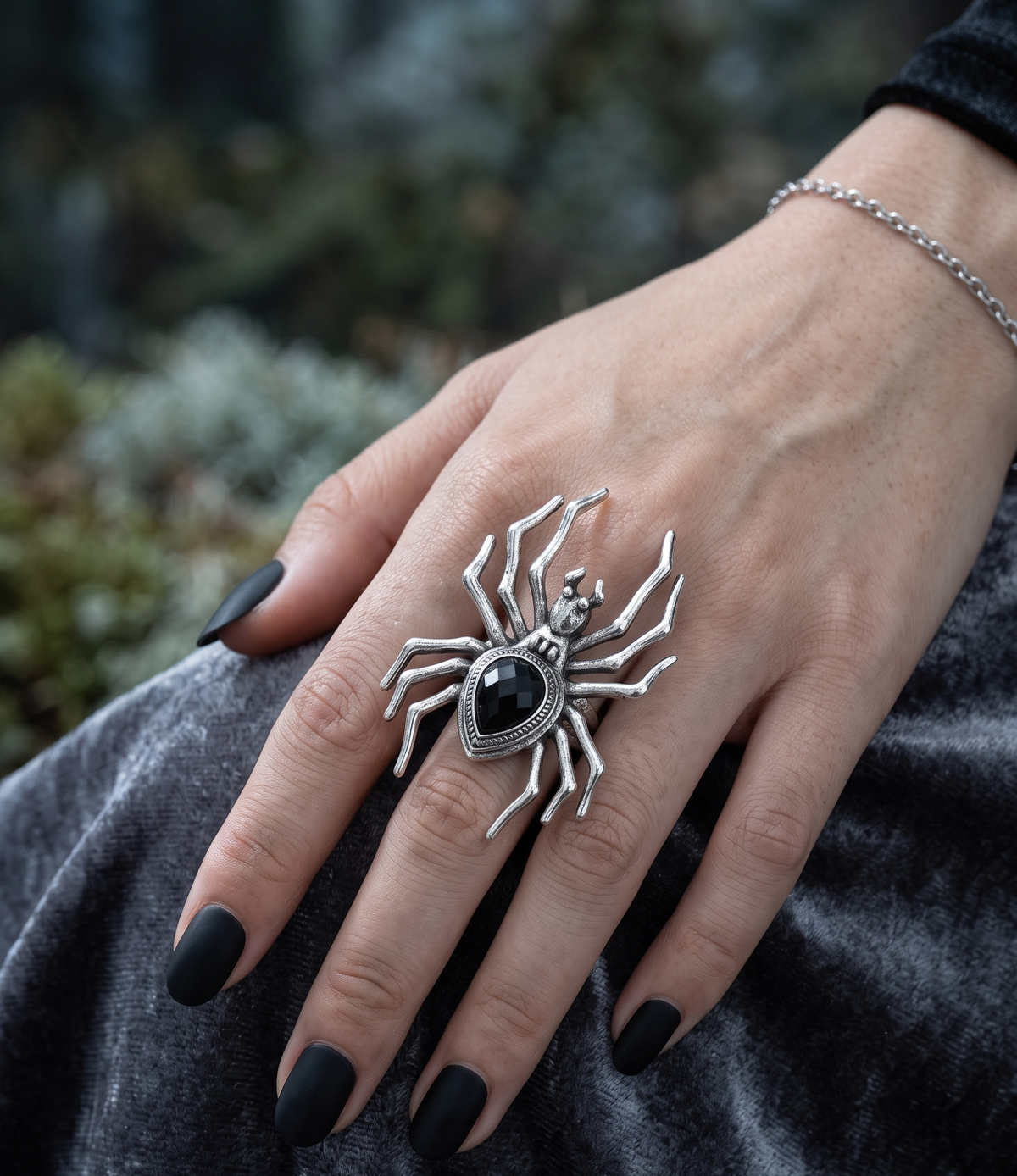 Midnight Weaver Ring