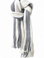 Women Colorblocked Woollen Winter Scarf