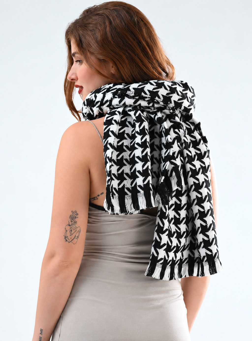 Women Printed Winter Scarf