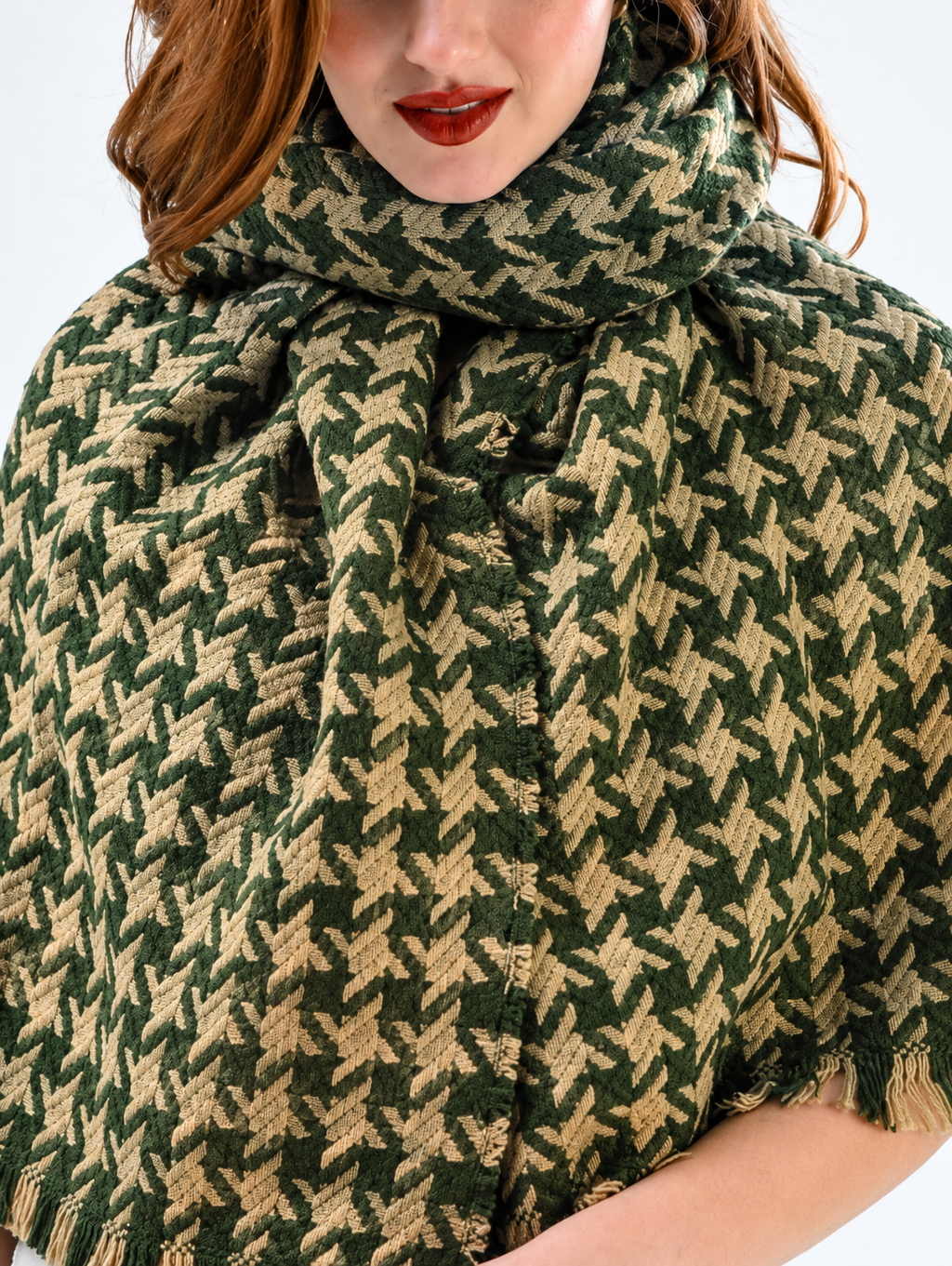 Women Printed Winter Scarf