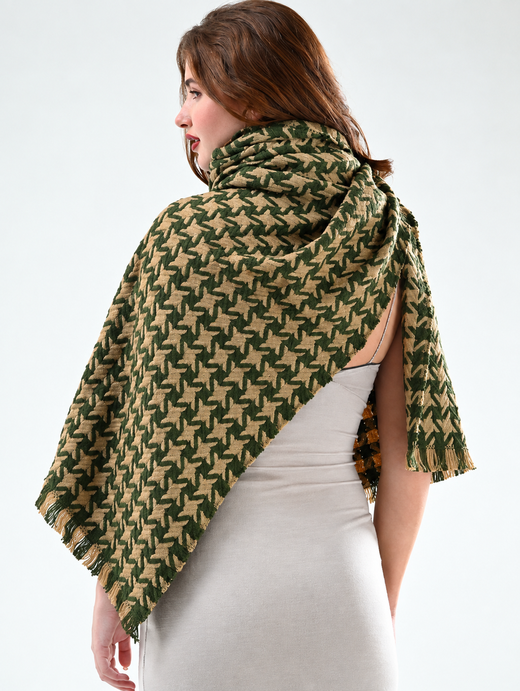 Women Printed Winter Scarf