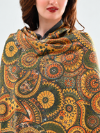 Women Printed Winter Scarf