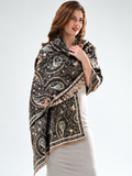 Women Printed Winter Scarf