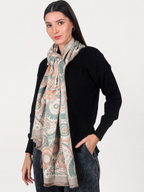 Women Printed Winter Scarf