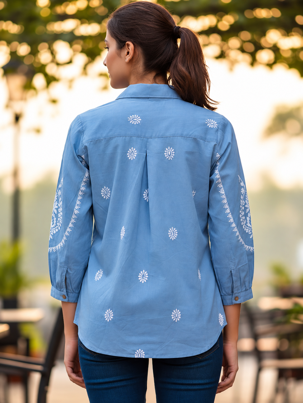 Ethnic Motifs Casual Shirt