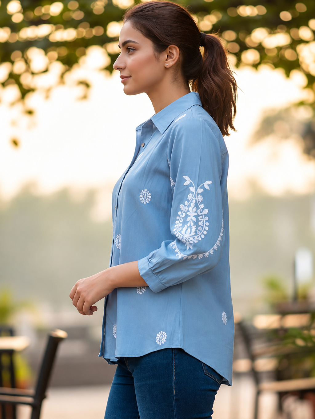 Ethnic Motifs Casual Shirt