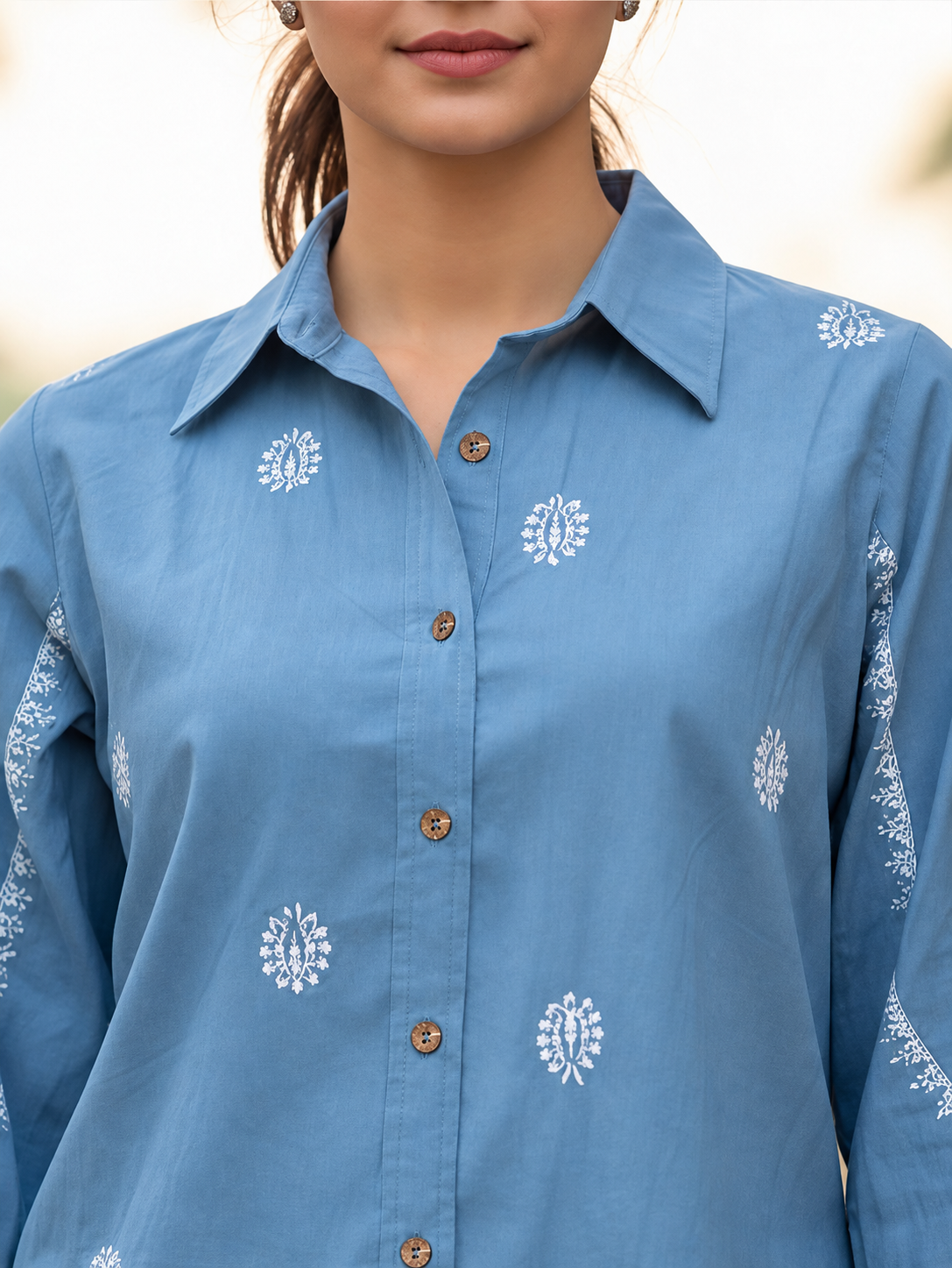 Ethnic Motifs Casual Shirt