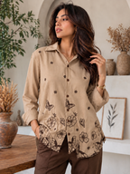 Floral Printed Casual Shirt