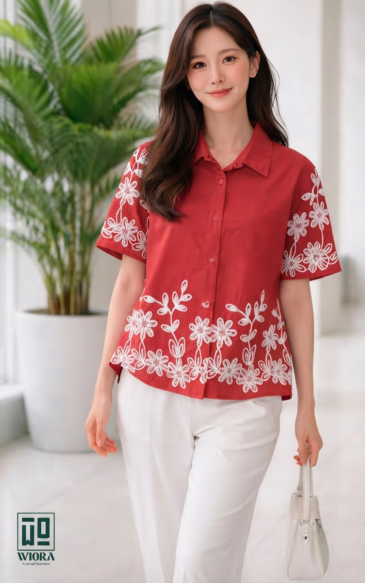 Women Floral Printed Casual Shirt