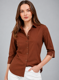 Women Slim Fit Casual Shirt