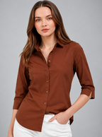Women Slim Fit Casual Shirt