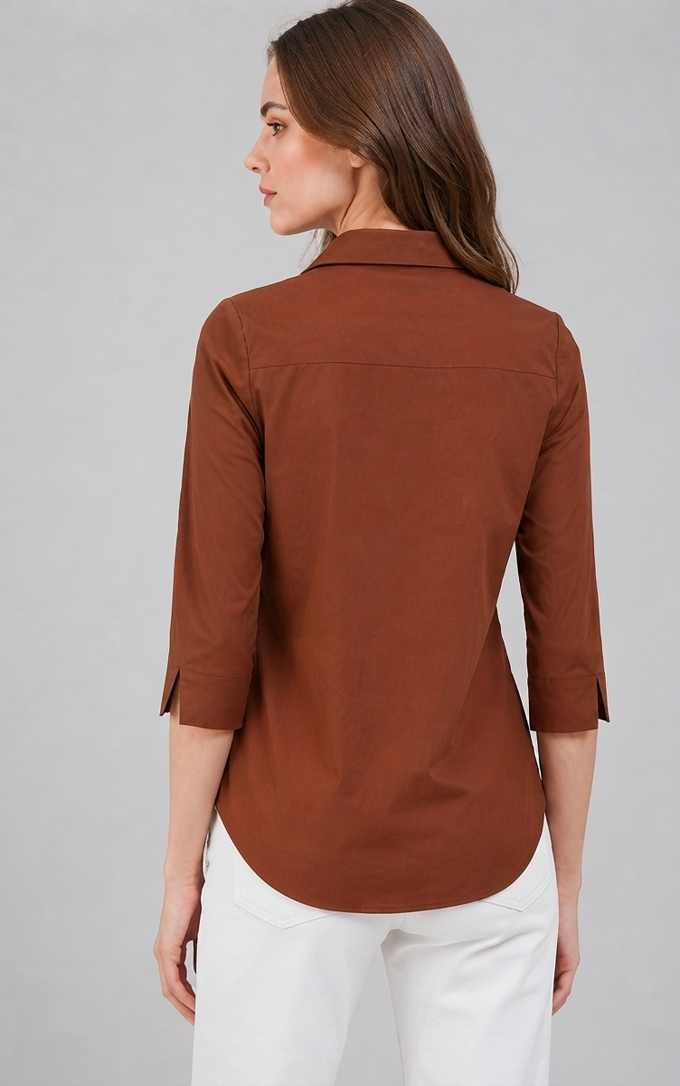 Women Slim Fit Casual Shirt