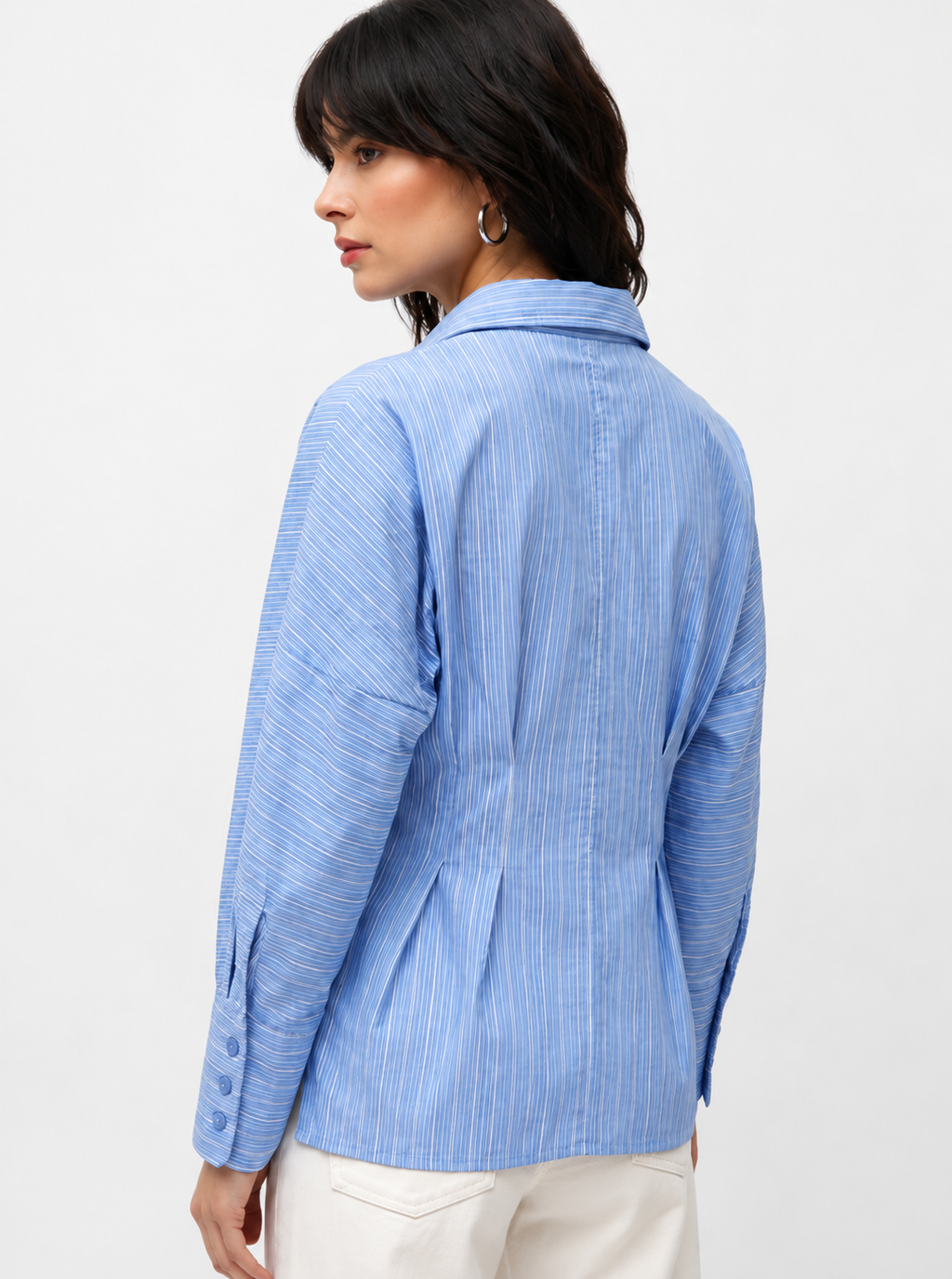 Striped Pure Cotton Casual Shirt