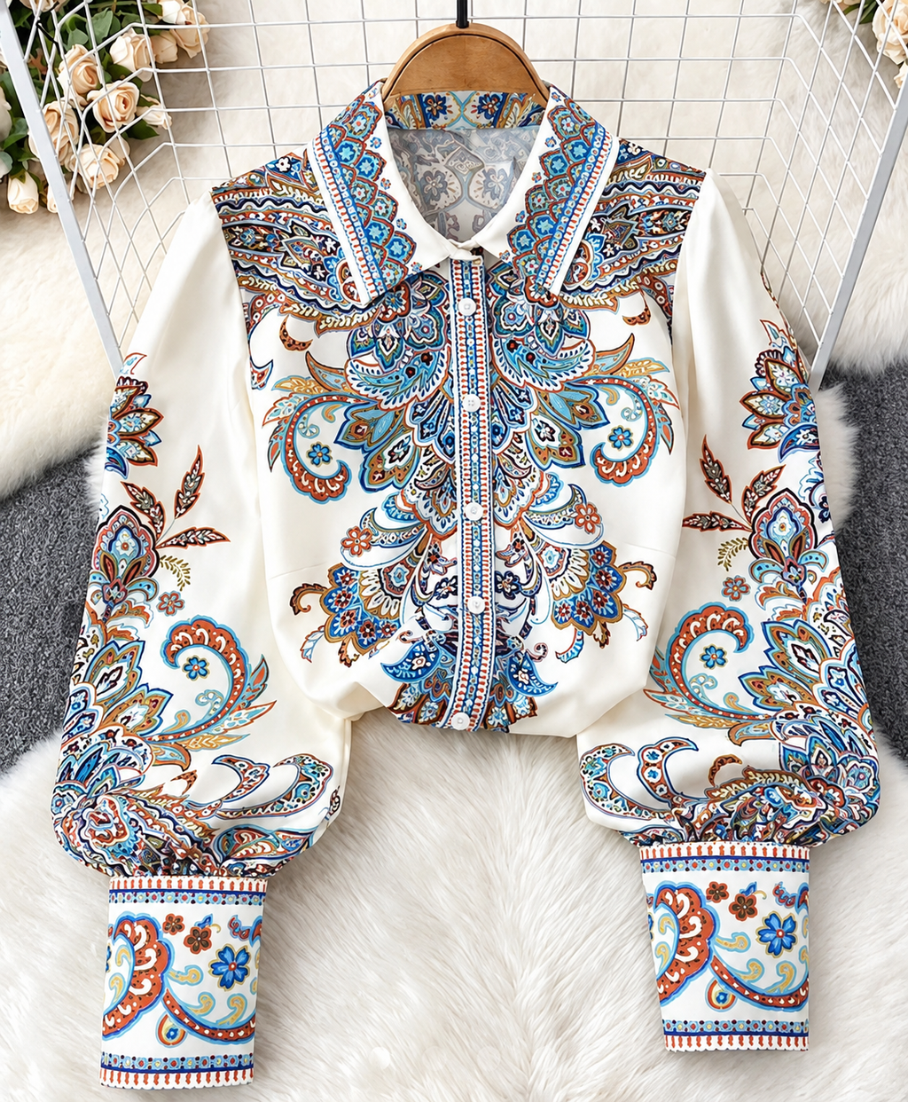 Placket Blouse