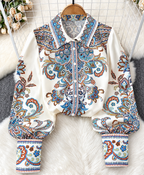 Placket Blouse