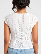 Cotton Schiffli Top