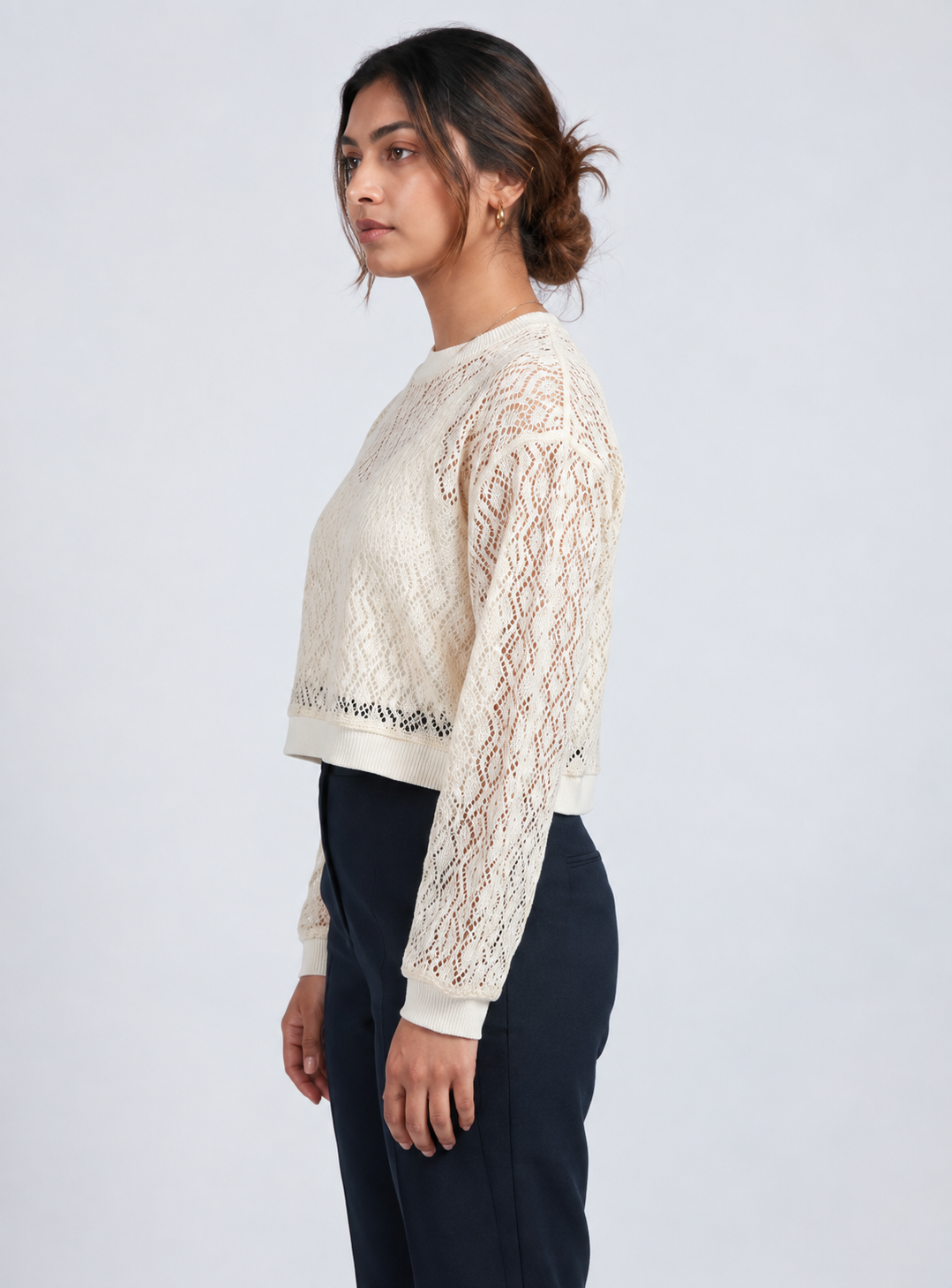 Boat Neck Boxy Fit Top