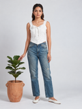 Cotton Embroidered Top