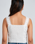Cotton Embroidered Top
