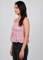 Cotton Slim Fit Sleeveless Top