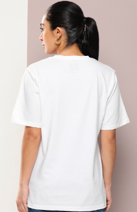 Abstract Graphic Oversized Cotton T-Shirt