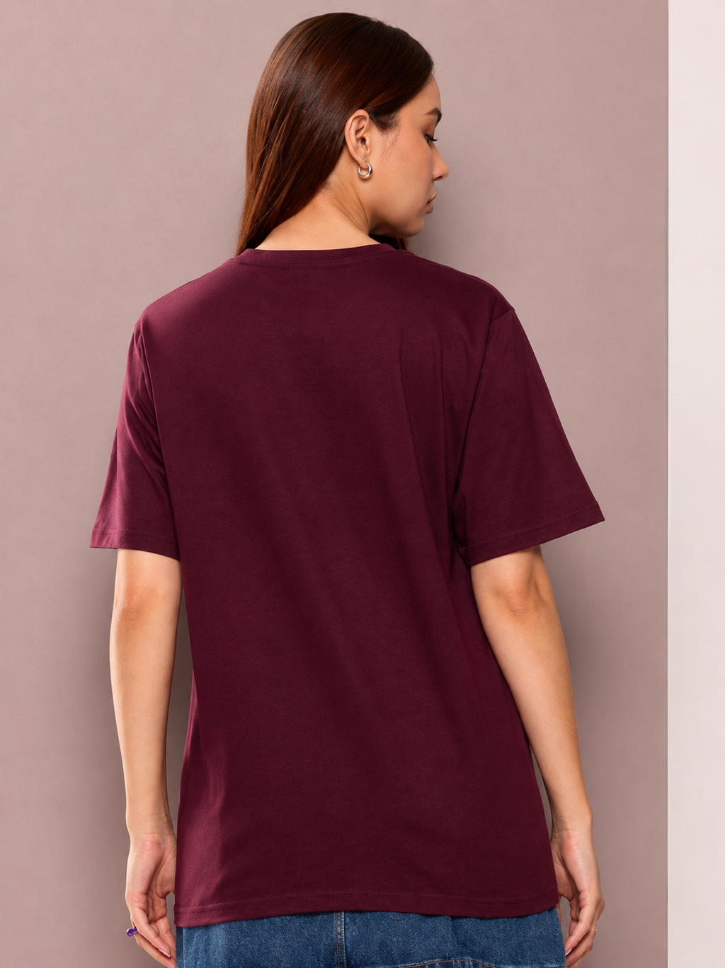 Women’s Embroidered Oversized Casual T-Shirt