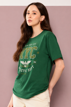 Women’s Printed Oversized Short Sleeve T-Shirt
