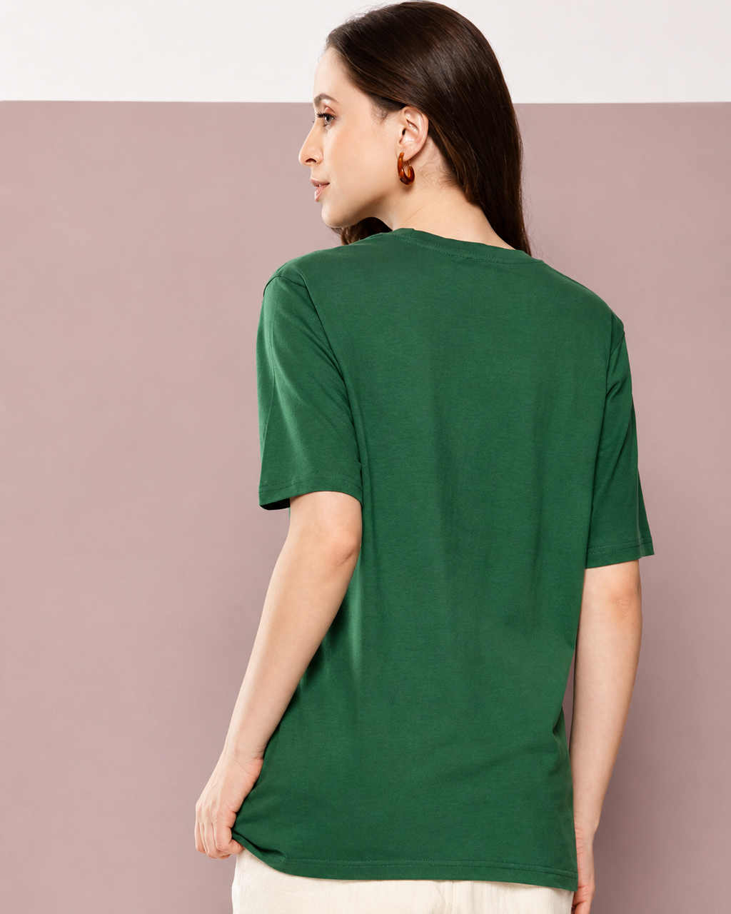 Women’s Printed Oversized Short Sleeve T-Shirt