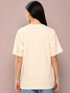 Women’s Oversized Embossed Graphic T-Shirt