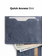 Blue Moon Compact Wallet